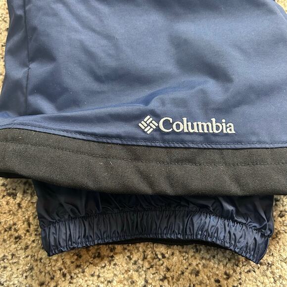 Columbia Mens Arctic Trip Omni-Heat Ski Pants Size XL Navy Blue Insulated Snow - Picture 8 of 9
